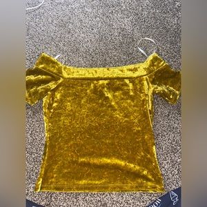 Forever 21 velvet shirt